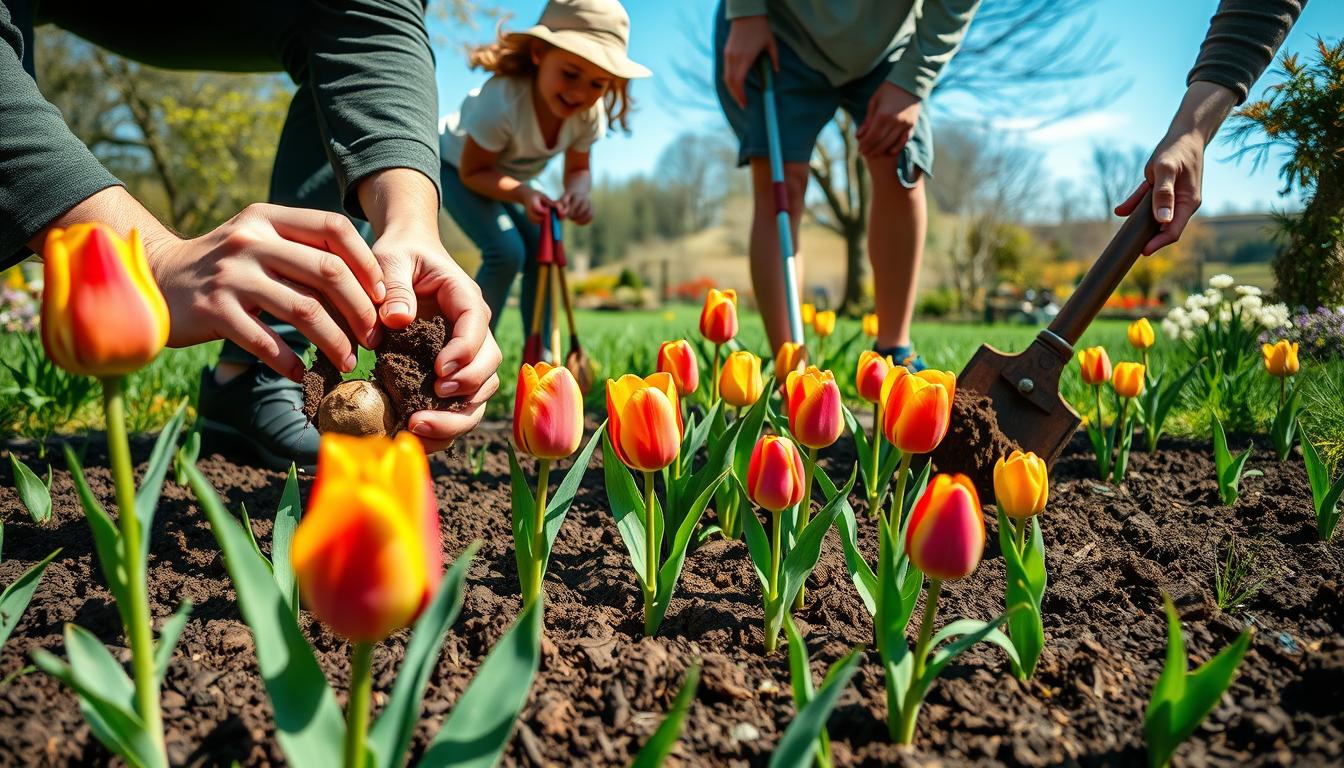 Kiedy wykopujemy tulipany